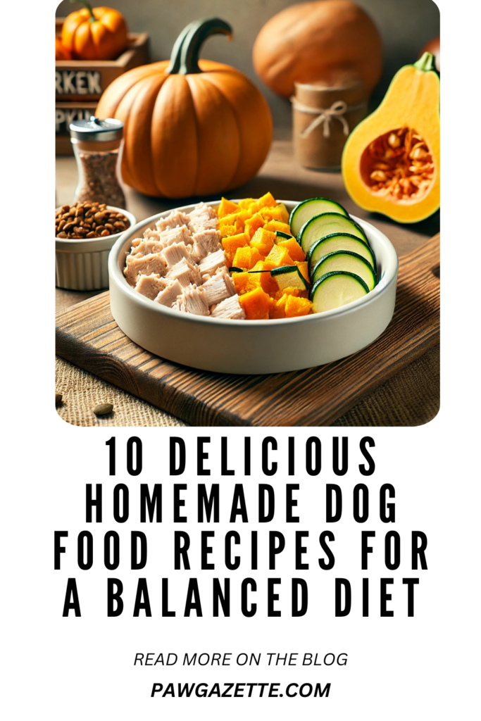 Healthy and Delicious Homemade Dog Recipes