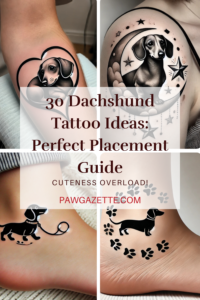 Dachshund Tattoo Ideas for Every Placement