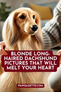 Blonde Long-Haired Dachshund