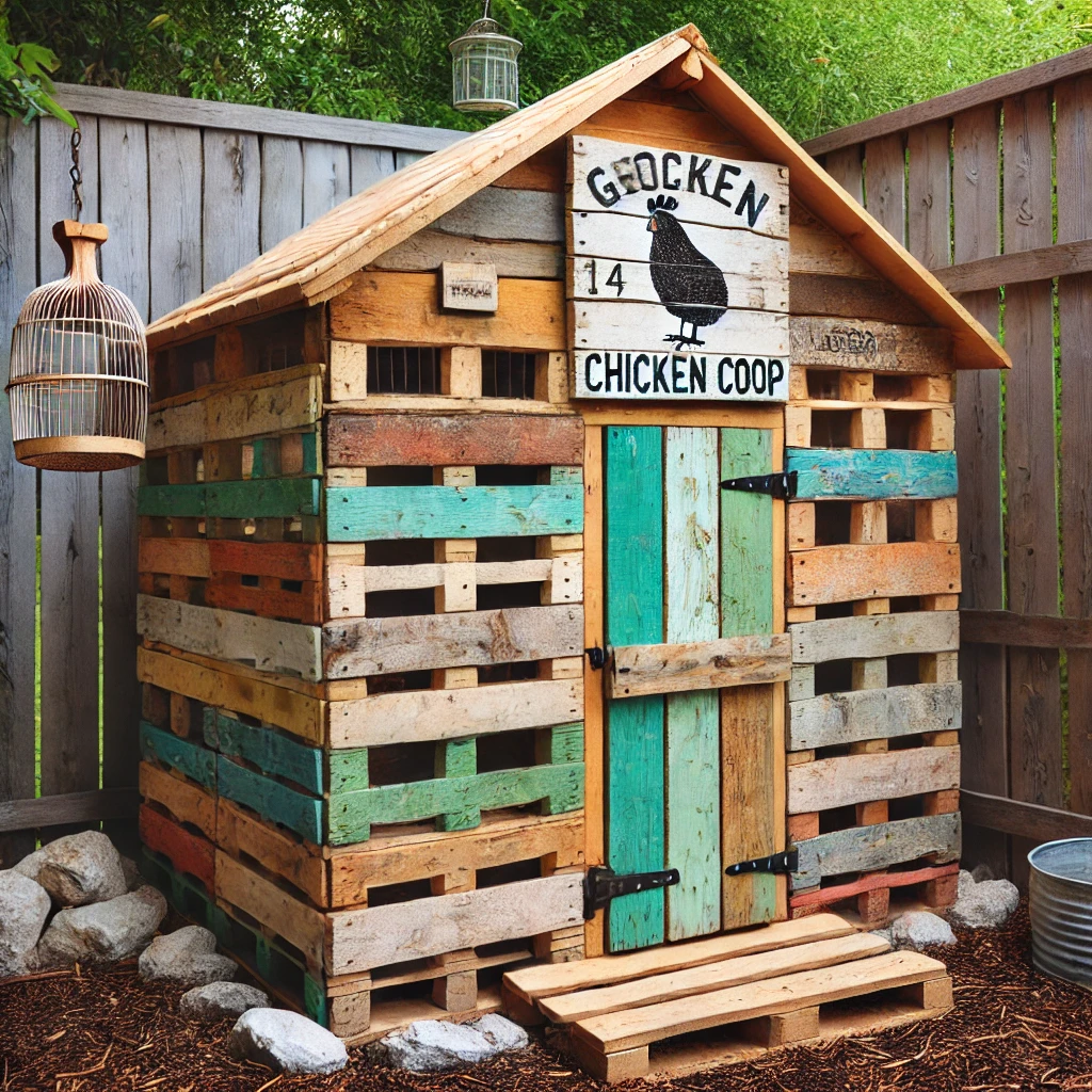 Recycled Pallet Coop