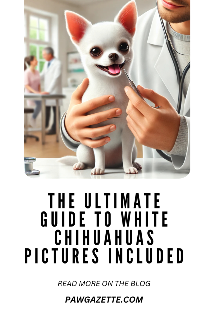 The White Chihuahua Dogs