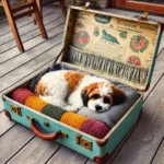 Upcycled Suitcase Bed