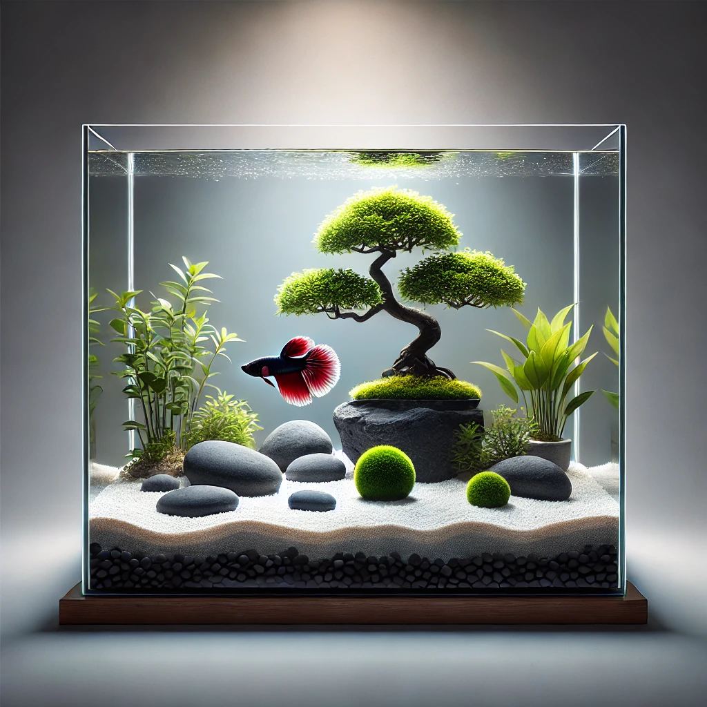 Zen Garden Betta Tank