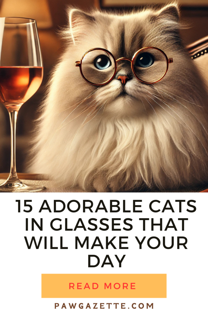 15 Cats with Glasses