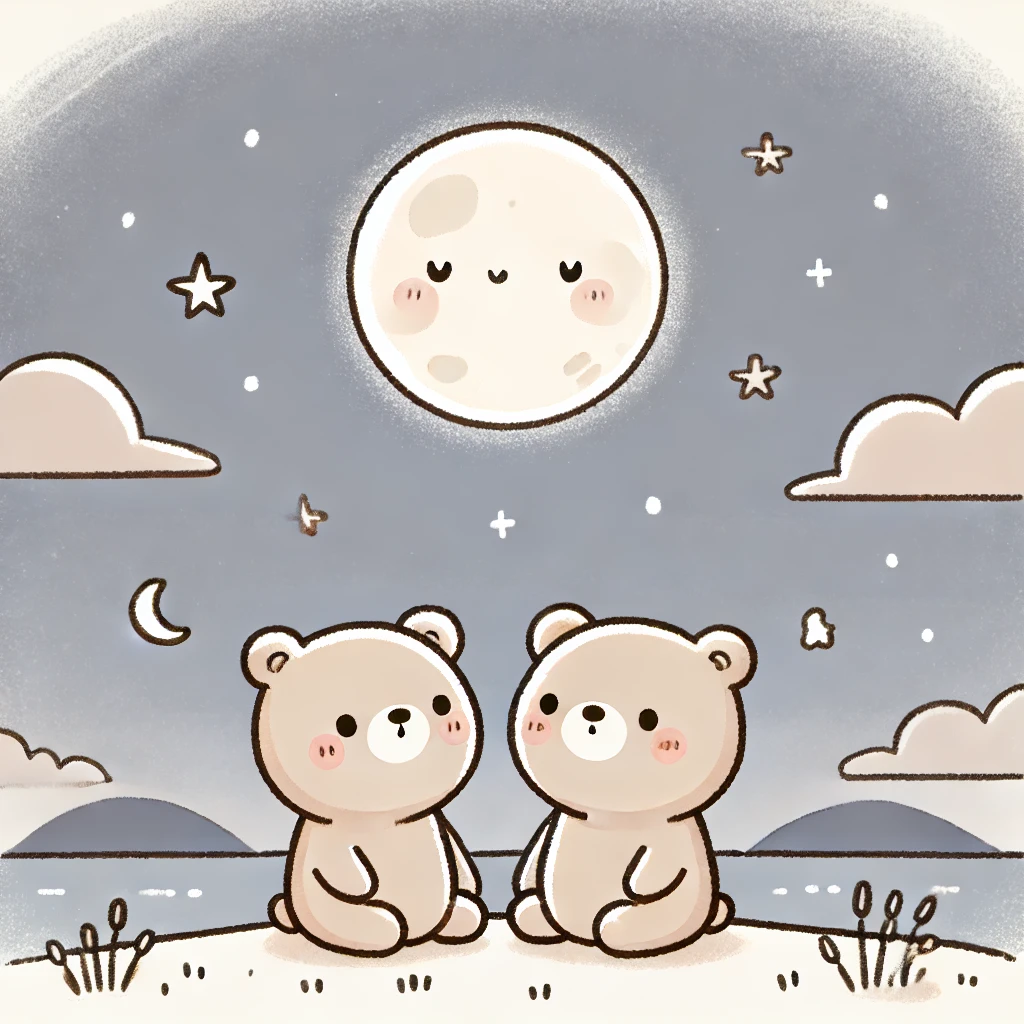 Bears Watching the Stars