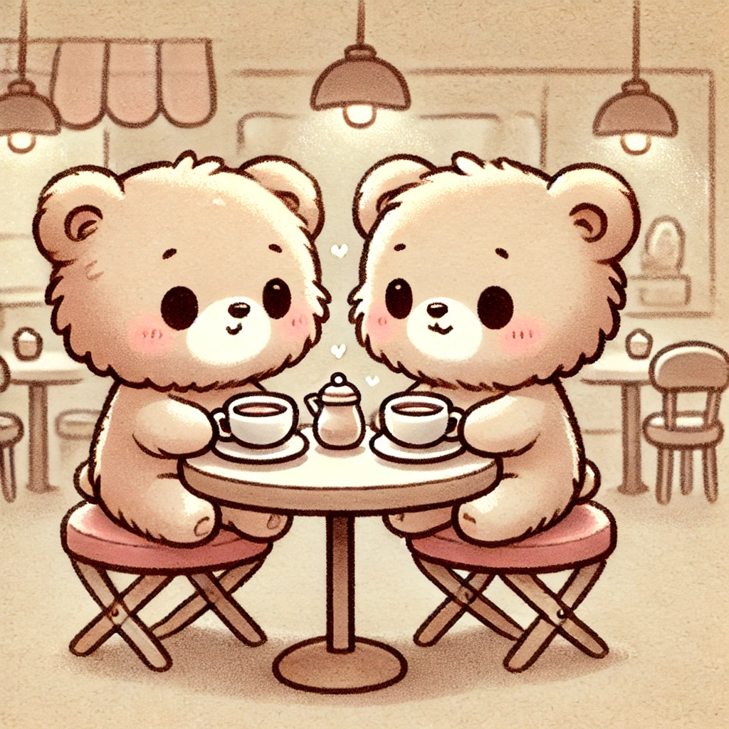 Cozy Bear Café Date