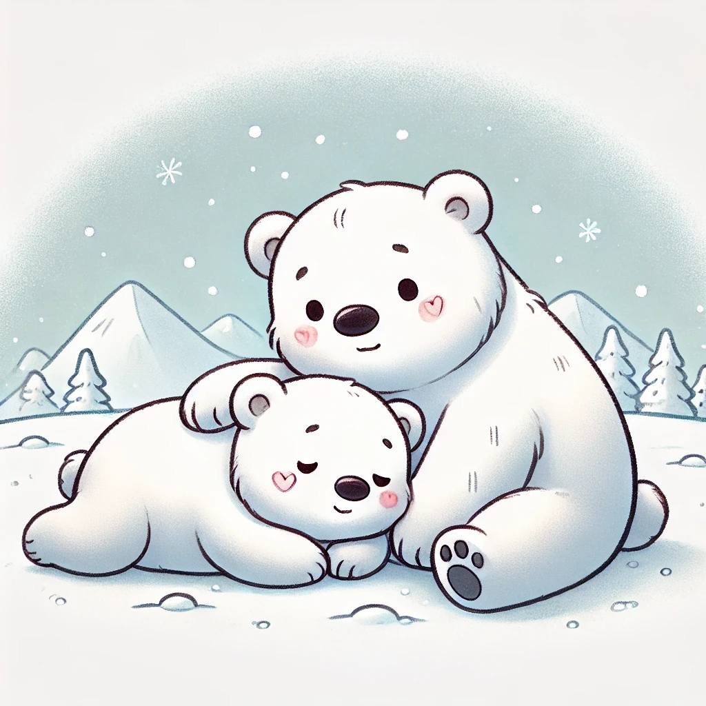 Cozy Polar Bear Lovers