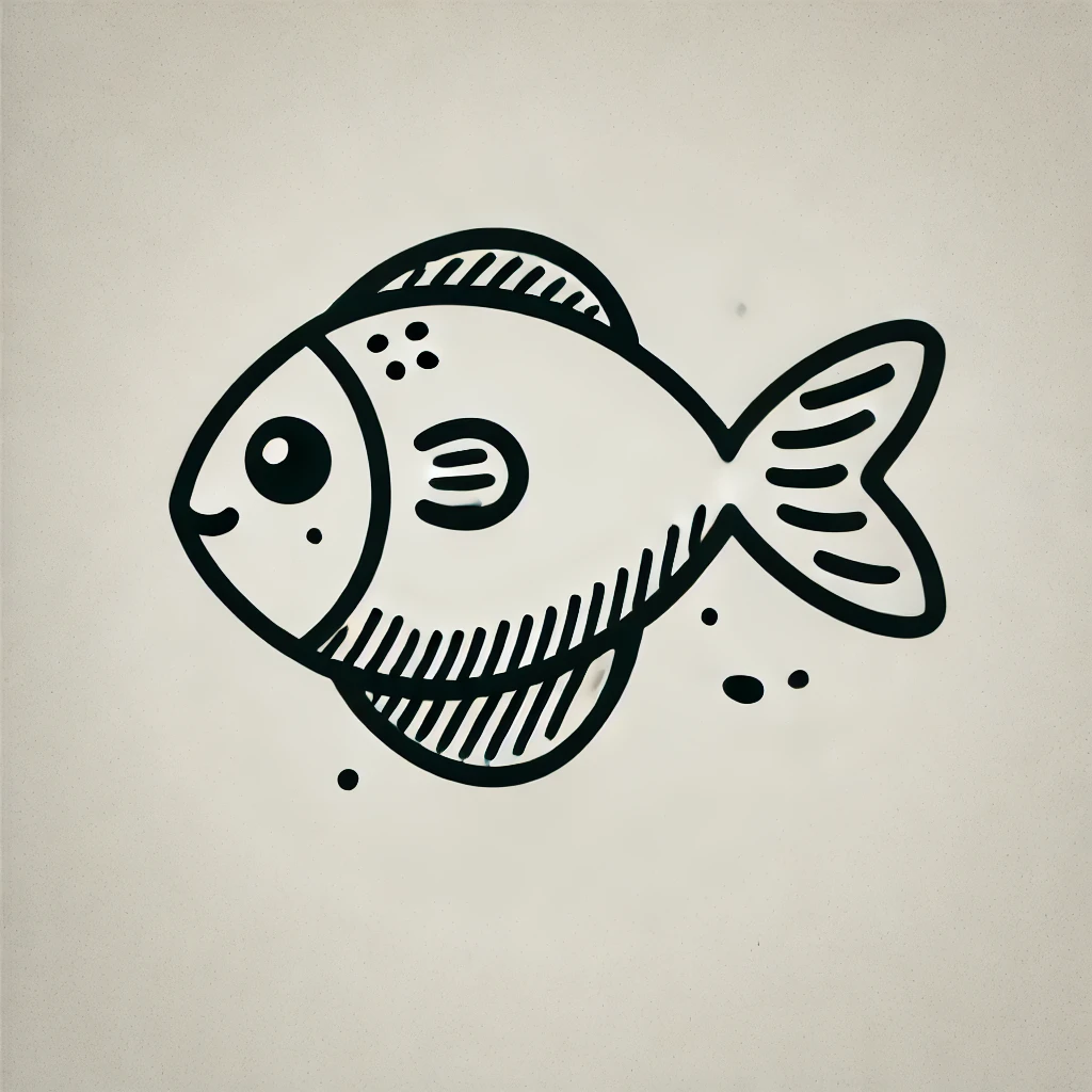 Cute Fish Sketch