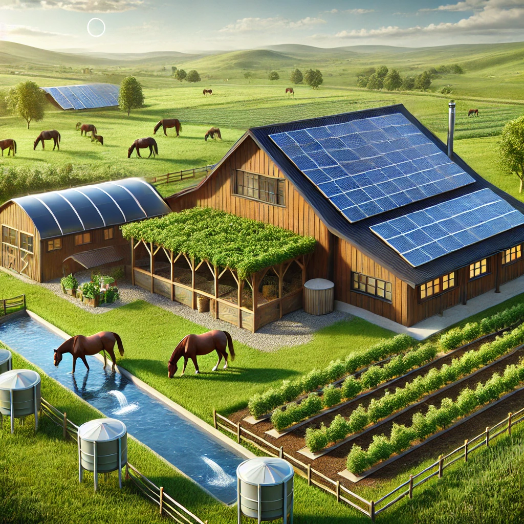 Eco-Friendly & Sustainable Horse Farm