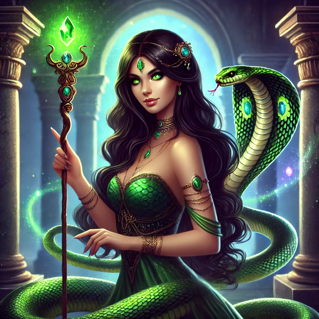 Enchanting Lamia Sorceress