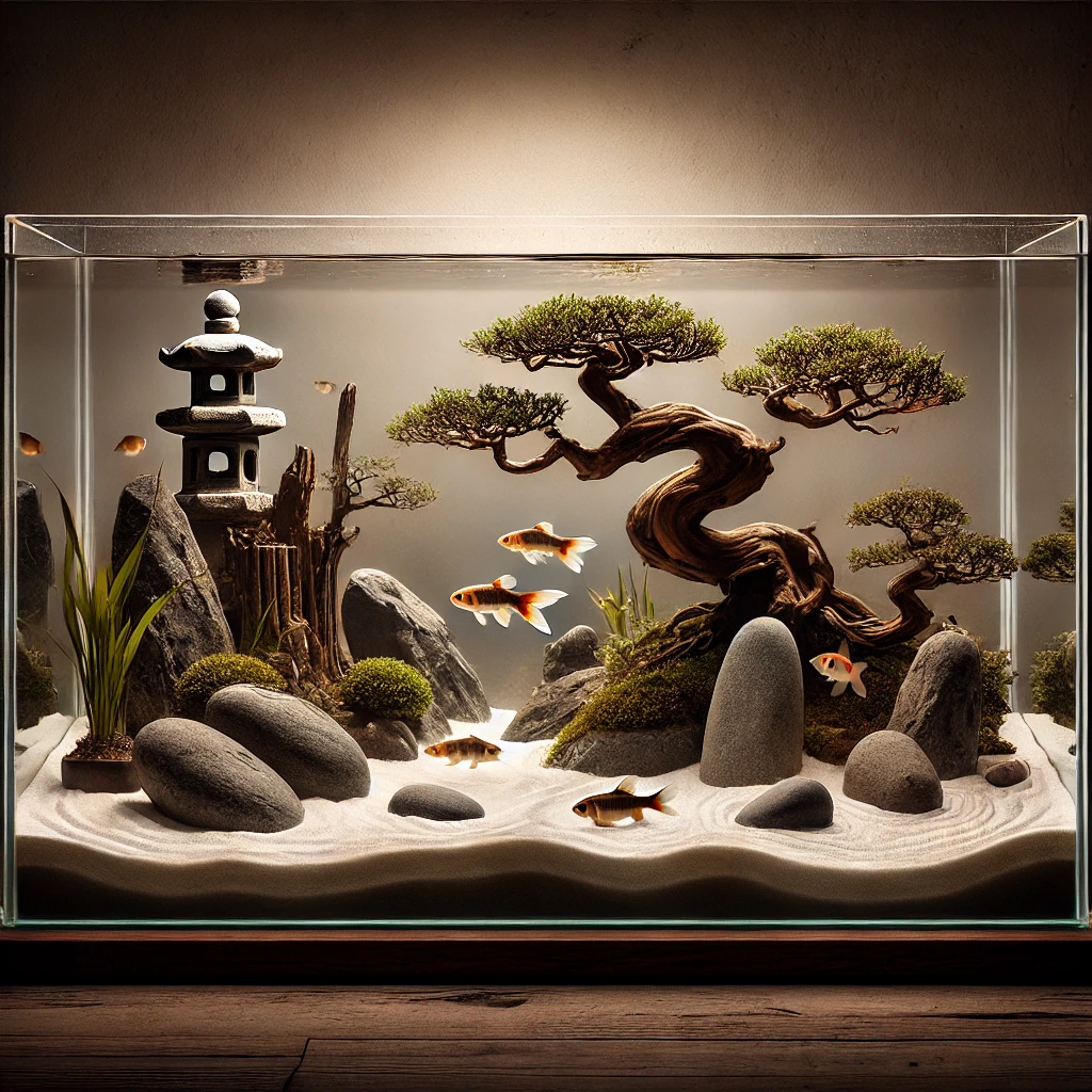 Japanese Zen Garden Tank