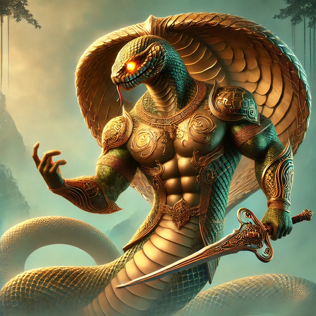 Mystical Naga Warrior