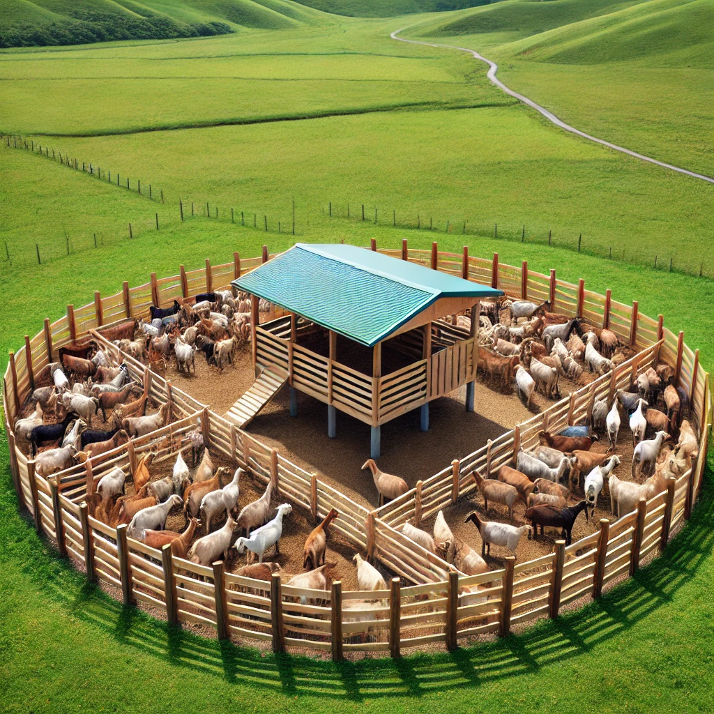 Pasture-Style Rotational Enclosure