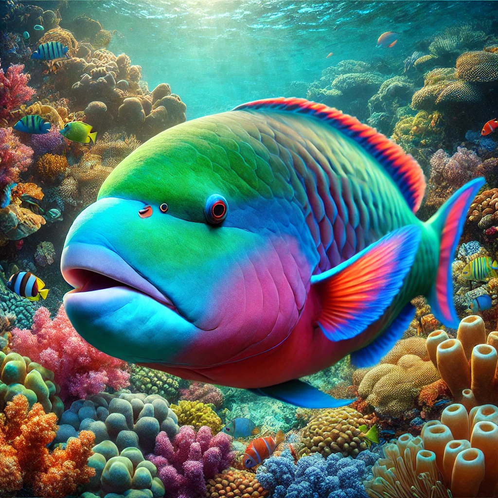 Rainbow Parrotfish