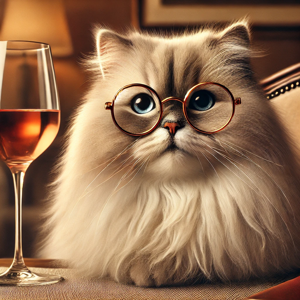 The Fancy Wine Cat