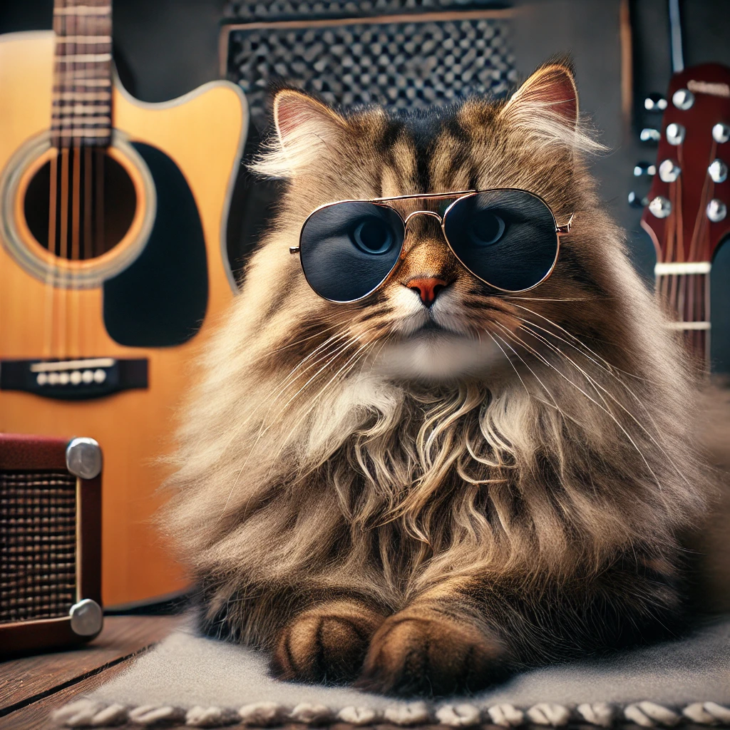 The Rockstar Cat