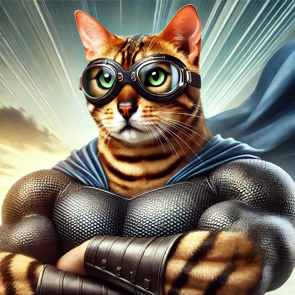 The Superhero Cat