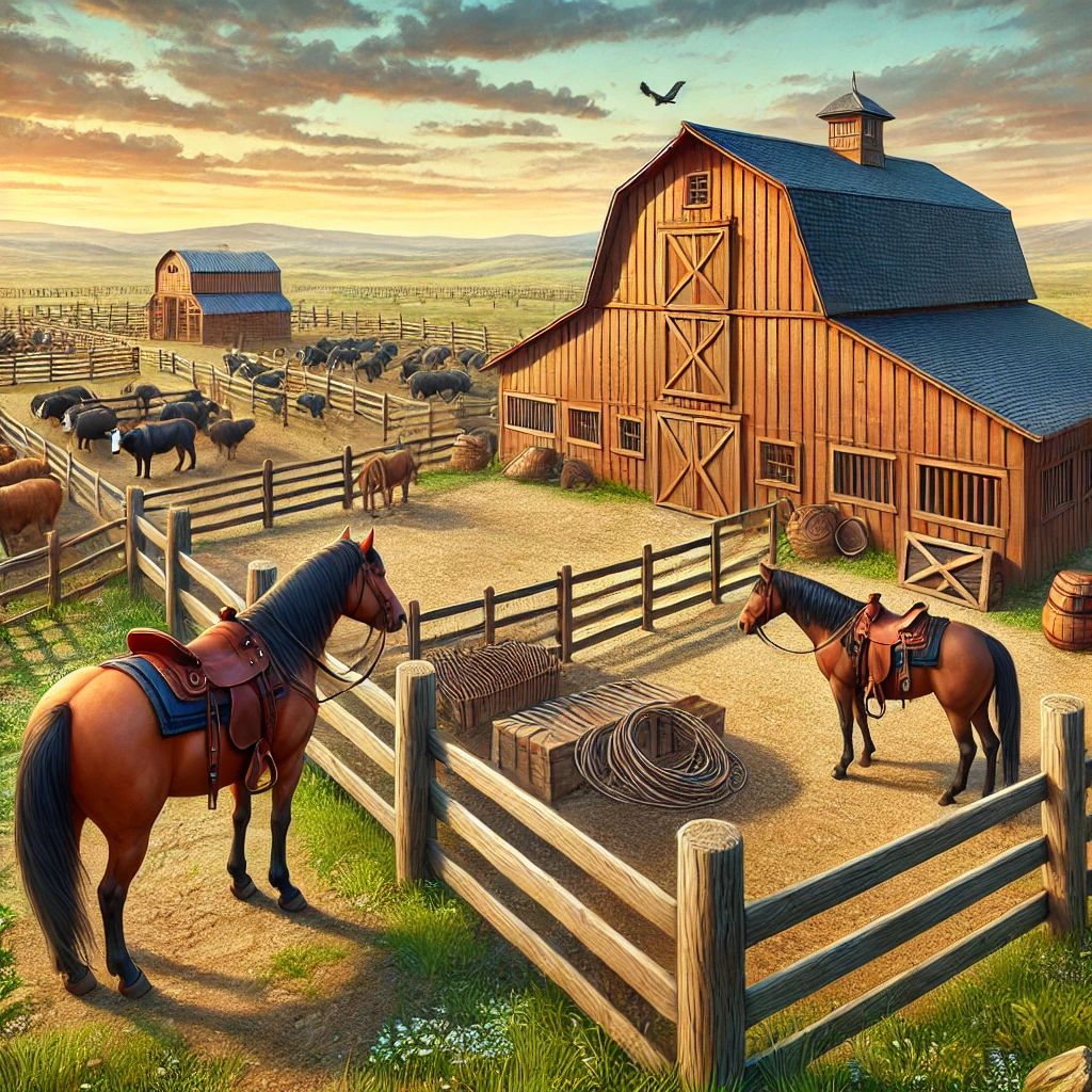 Western-Style Working Ranch